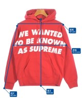 Supreme（シュプリーム）パーカー 赤 サイズ:S メンズ/2200677647050