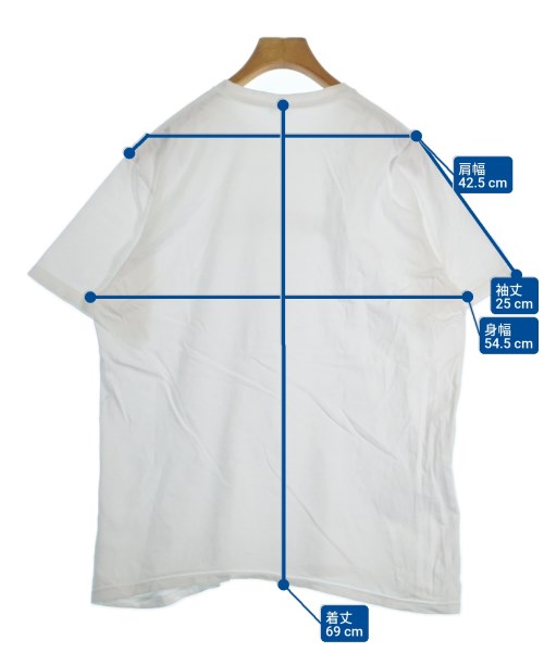 Supreme（シュプリーム）Tシャツ・カットソー 白 サイズ:L メンズ/2200684736037
