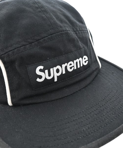 Supreme（シュプリーム）キャップ 黒 サイズ:- メンズ/2200684950051