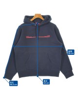 Supreme（シュプリーム）パーカー 紺 サイズ:S メンズ/2200684560038