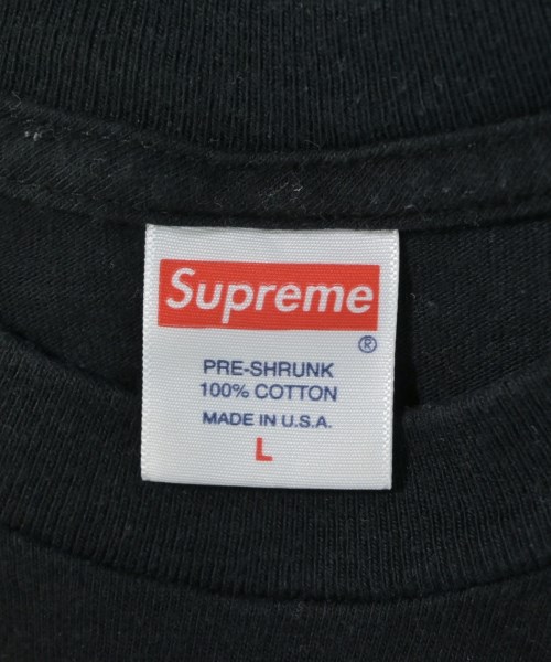 Supreme（シュプリーム）Tシャツ・カットソー 黒 サイズ:L メンズ/2200685174012