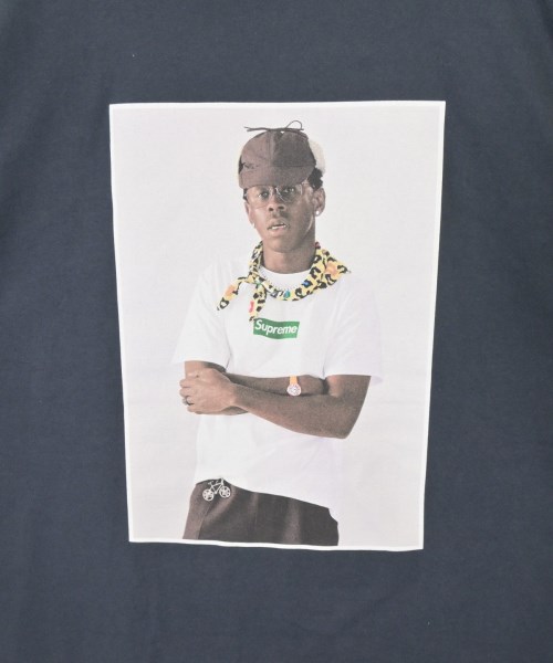 Supreme（シュプリーム）Tシャツ・カットソー 紺 サイズ:L メンズ/2200685279014