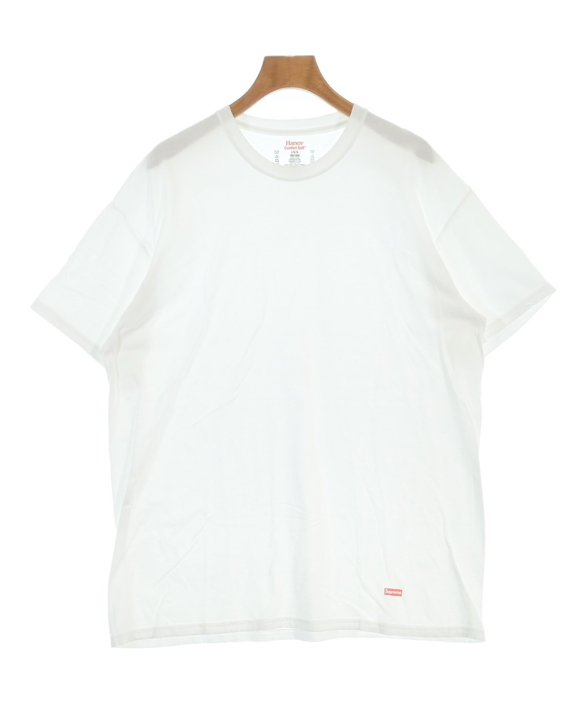 Supreme（シュプリーム）Tシャツ・カットソー 白 サイズ:L メンズ