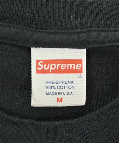 Supreme（シュプリーム）Tシャツ・カットソー 黒 サイズ:M メンズ/2200681816022