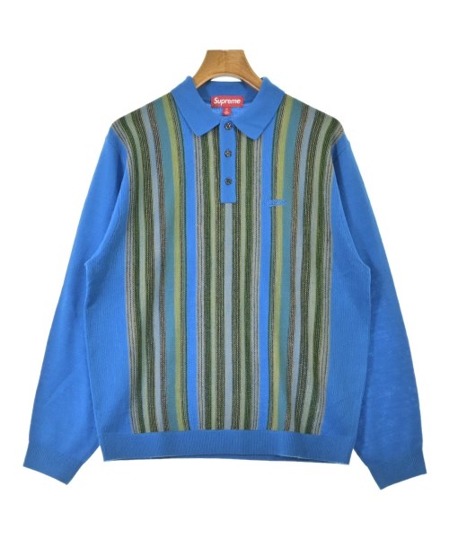Supreme(シュプリーム)ニット・セーター 青 サイズ:M/2200685364093