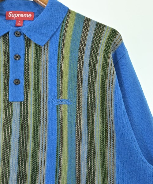 Supreme（シュプリーム）ニット・セーター 青 サイズ:M メンズ/2200685364093