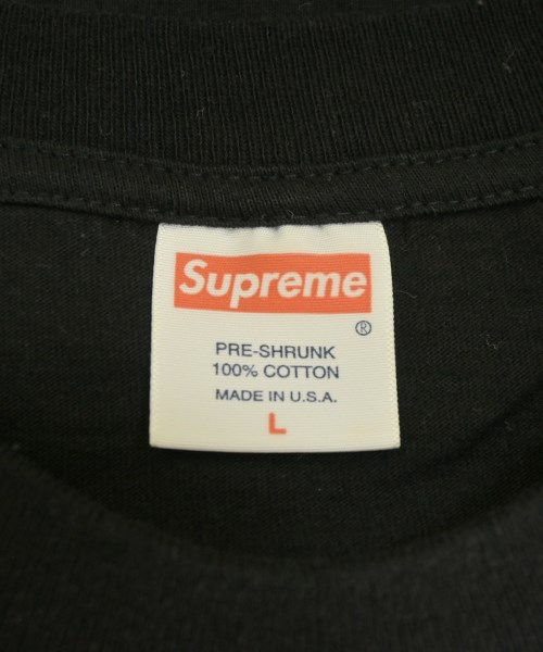 Supreme（シュプリーム）Tシャツ・カットソー 黒 サイズ:L メンズ/2200685638026