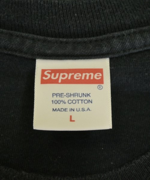 Supreme（シュプリーム）Tシャツ・カットソー 黒 サイズ:L メンズ/2200685740095