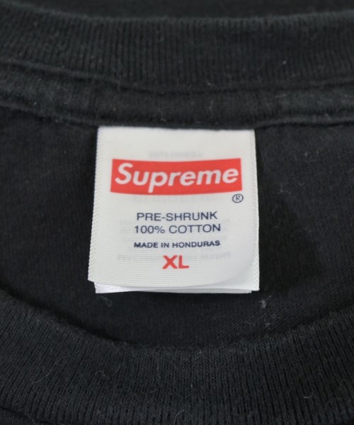 Supreme（シュプリーム）Tシャツ・カットソー 黒 サイズ:XL メンズ/2200685847046