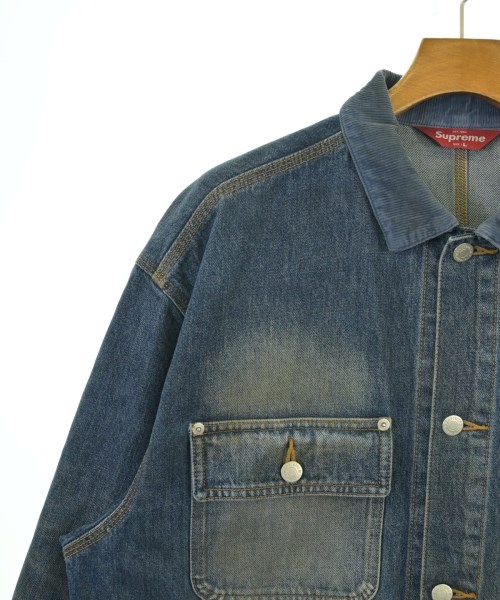 Supreme（シュプリーム）デニムジャケット 青 サイズ:L メンズ/2200685849026