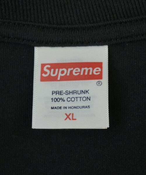 Supreme（シュプリーム）Tシャツ・カットソー 黒 サイズ:XL メンズ/2200686014034