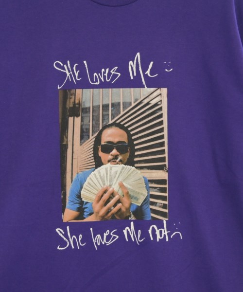 Supreme（シュプリーム）Tシャツ・カットソー 紫 サイズ:L メンズ/2200686014041