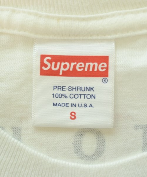 Supreme（シュプリーム）Tシャツ・カットソー 白 サイズ:S メンズ/2200686139041