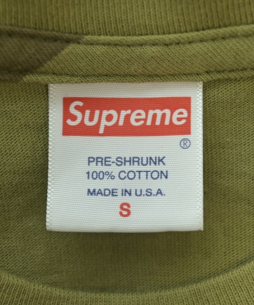 Supreme（シュプリーム）Tシャツ・カットソー カーキ サイズ:S メンズ/2200686139065