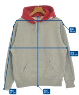 Supreme（シュプリーム）パーカー グレー サイズ:S メンズ/2200686248026
