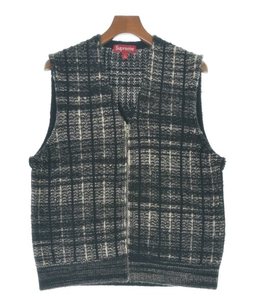 Supreme(シュプリーム)ベスト 黒 サイズ:S/2200686273042