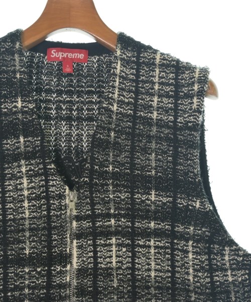 Supreme（シュプリーム）ベスト 黒 サイズ:S メンズ/2200686273042