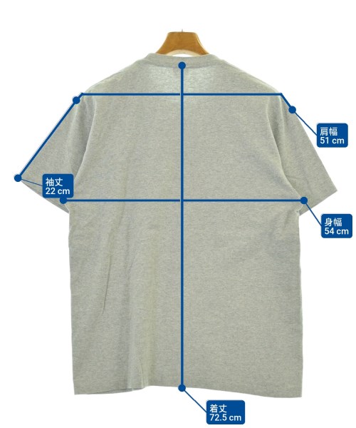 Supreme（シュプリーム）Tシャツ・カットソー グレー サイズ:M メンズ/2200682088060