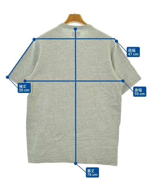 Supreme（シュプリーム）Tシャツ・カットソー グレー サイズ:M メンズ/2200682088077