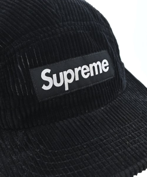 Supreme（シュプリーム）キャップ 黒 サイズ:- メンズ/2200686090045