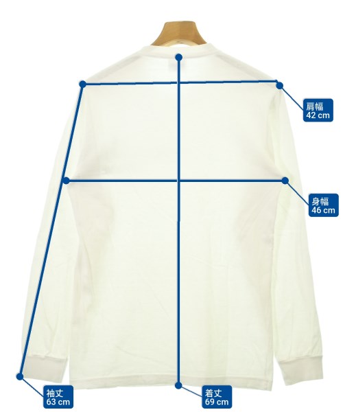 Supreme（シュプリーム）Tシャツ・カットソー 白 サイズ:M メンズ/2200686457022