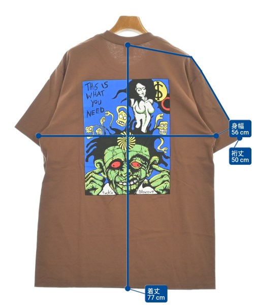 Supreme（シュプリーム）Tシャツ・カットソー 茶 サイズ:L メンズ/2200686723059