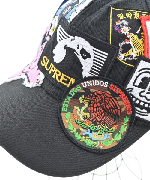 Supreme（シュプリーム）キャップ 黒 サイズ:- メンズ/2200686905042