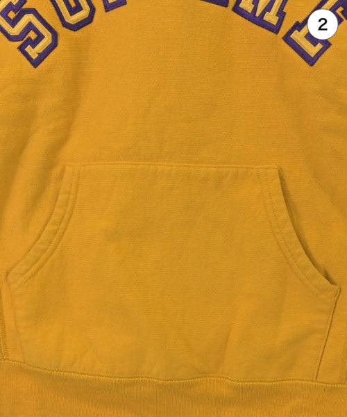 Supreme（シュプリーム）パーカー 黄 サイズ:M メンズ/2200687044016
