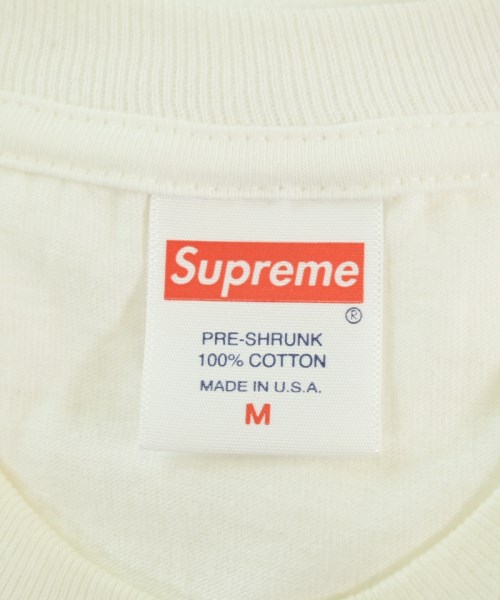 Supreme（シュプリーム）Tシャツ・カットソー 白 サイズ:M メンズ/2200681591295