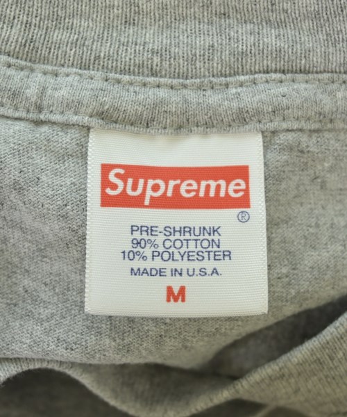 Supreme（シュプリーム）Tシャツ・カットソー グレー サイズ:M メンズ/2200681591318