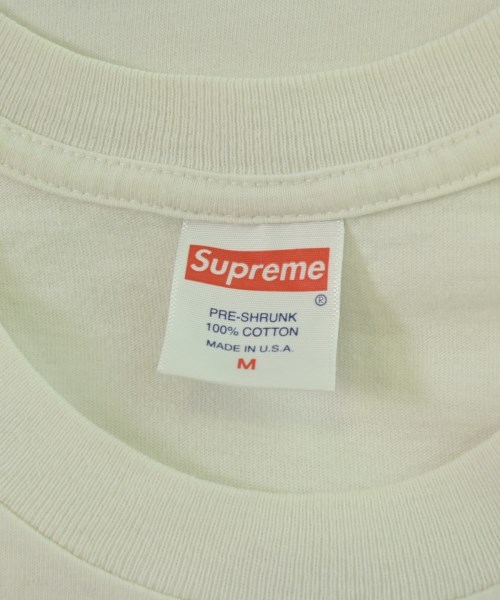 Supreme（シュプリーム）Tシャツ・カットソー 白 サイズ:M メンズ/2200687457144