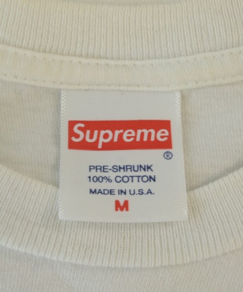 Supreme（シュプリーム）Tシャツ・カットソー 白 サイズ:M メンズ/2200687493012