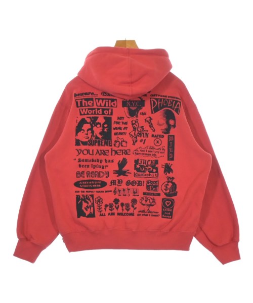 Supreme（シュプリーム）パーカー 赤 サイズ:S メンズ/2200687502028