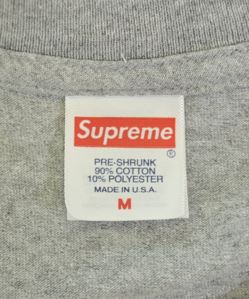 Supreme（シュプリーム）Tシャツ・カットソー グレー サイズ:M メンズ/2200684609027