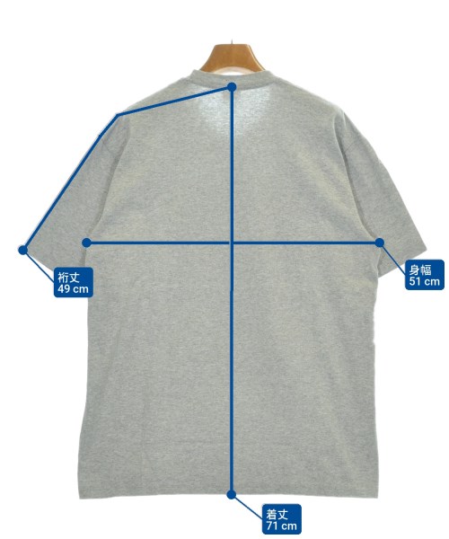 Supreme（シュプリーム）Tシャツ・カットソー グレー サイズ:M メンズ/2200684609027
