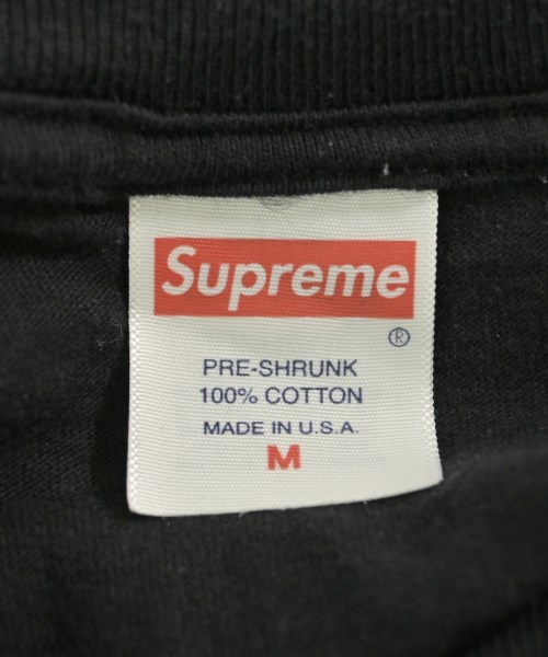 Supreme（シュプリーム）Tシャツ・カットソー 黒 サイズ:M メンズ/2200684609058