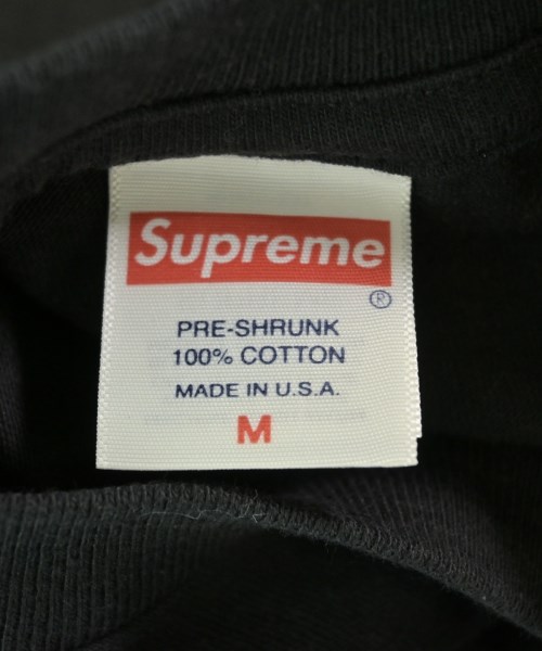 Supreme（シュプリーム）Tシャツ・カットソー 黒 サイズ:M メンズ/2200684609065