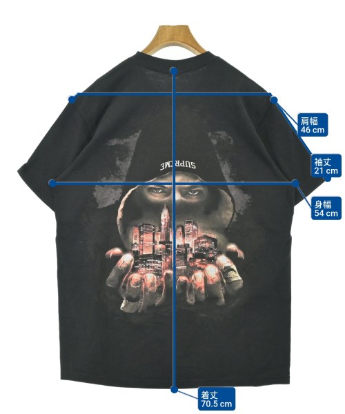 Supreme（シュプリーム）Tシャツ・カットソー 黒 サイズ:M メンズ/2200684609065