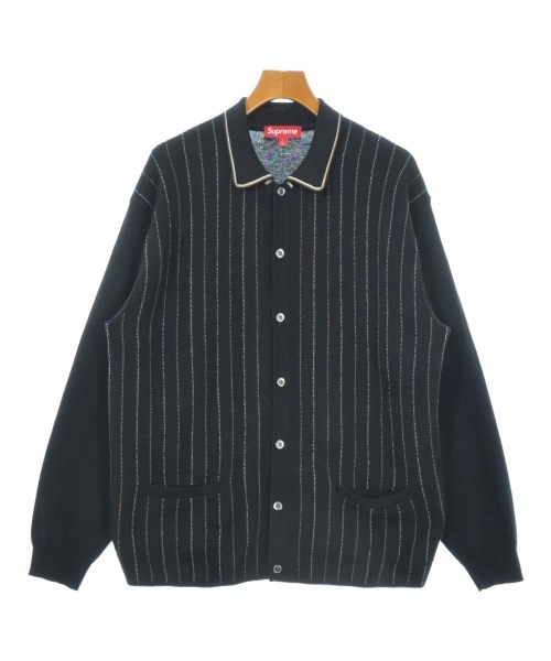 Supreme(シュプリーム)カーディガン 黒 サイズ:L/2200687771011