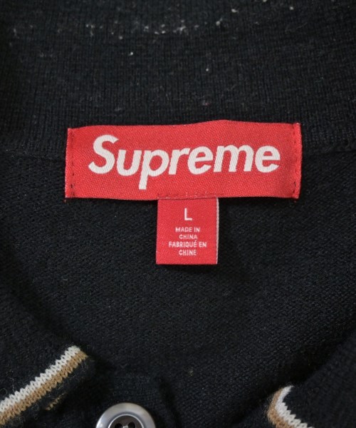 Supreme（シュプリーム）カーディガン 黒 サイズ:L メンズ/2200687771011