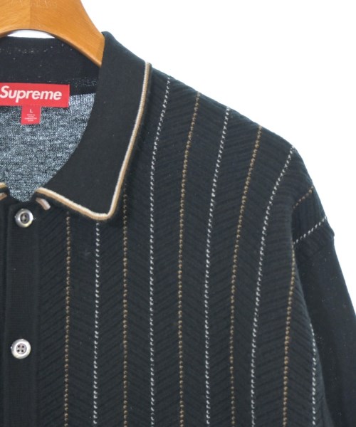 Supreme（シュプリーム）カーディガン 黒 サイズ:L メンズ/2200687771011
