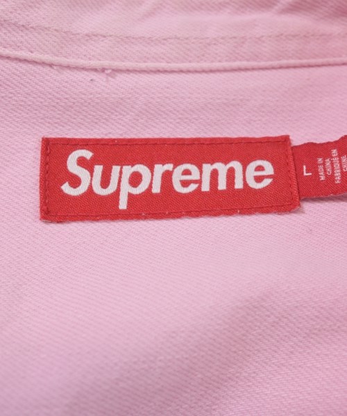 Supreme（シュプリーム）カジュアルシャツ ピンク サイズ:L メンズ/2200687771028
