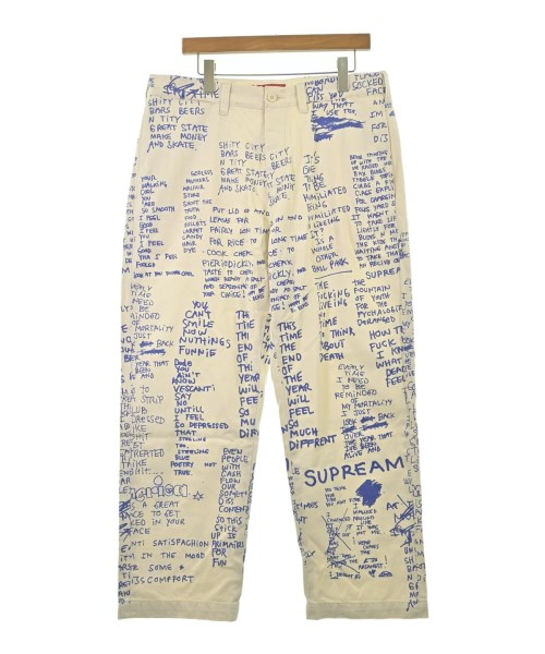 Supreme(シュプリーム)チノパン 白 サイズ:34(XL位)/2200687771035