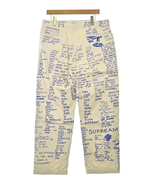 Supreme（シュプリーム）チノパン 白 サイズ:34(XL位) メンズ/2200687771035