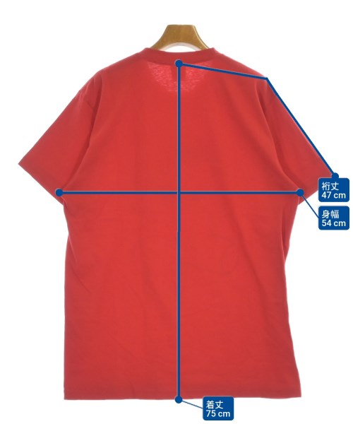 Supreme（シュプリーム）Tシャツ・カットソー 赤 サイズ:L メンズ/2200687812011