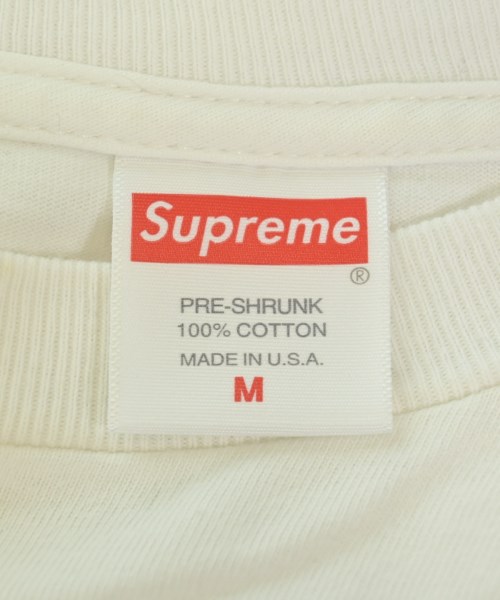 Supreme（シュプリーム）Tシャツ・カットソー 白 サイズ:M メンズ/2200687825073