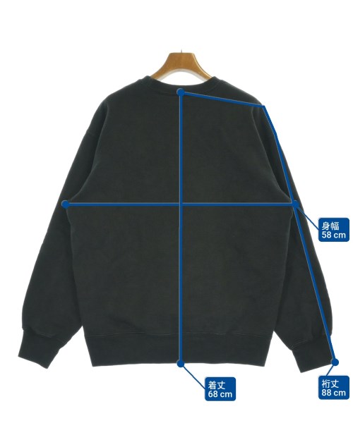 Supreme（シュプリーム）スウェット 黒 サイズ:M メンズ/2200687844012