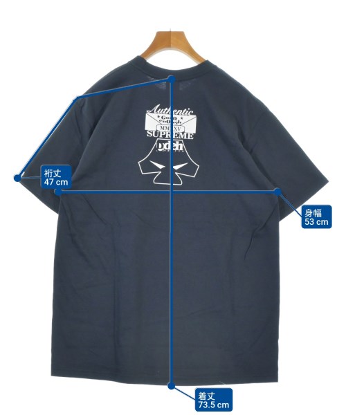 Supreme（シュプリーム）Tシャツ・カットソー 紺 サイズ:M メンズ/2200687978038