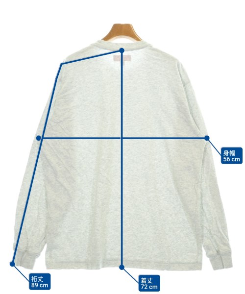 Supreme（シュプリーム）Tシャツ・カットソー グレー サイズ:L メンズ/2200687989027
