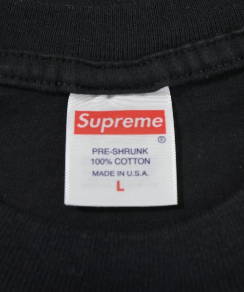 Supreme（シュプリーム）Tシャツ・カットソー 黒 サイズ:L メンズ/2200688226022